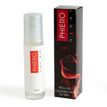 500 COSMETICS - PHIERO NIGHT MAN PARFUM AUX PHEROMONES POUR HOMME AVEC ROLL-ON 500 COSMETICS - PHIERO NIGHT MAN PARFUM AUX PHEROMONES POUR HOMME AVEC ROLL-ON