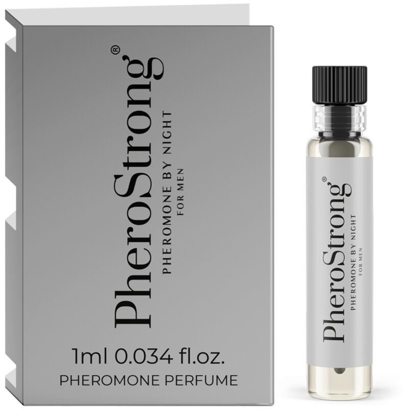 PHEROSTRONG - PARFUM DE NUIT AUX PHÉROMONES POUR HOMMES 1 ML PHEROSTRONG - PARFUM DE NUIT AUX PHÉROMONES POUR HOMMES 1 ML
