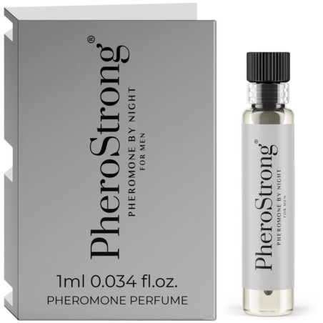 PHEROSTRONG - PARFUM DE NUIT AUX PHÉROMONES POUR HOMMES 1 ML PHEROSTRONG - PARFUM DE NUIT AUX PHÉROMONES POUR HOMMES 1 ML