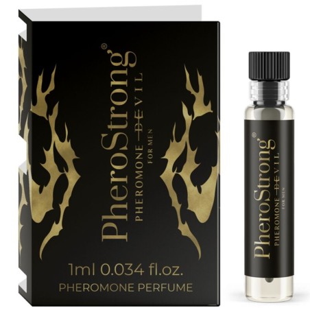 PHEROSTRONG - PARFUM PHÉROMONE DIABLE POUR HOMME 1 ML PHEROSTRONG - PARFUM PHÉROMONE DIABLE POUR HOMME 1 ML