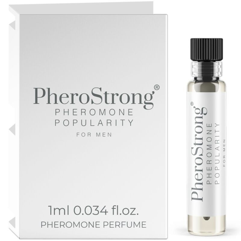 PHEROSTRONG - PARFUM PHÉROMONE POPULARITÉ POUR HOMME 1 ML PHEROSTRONG - PARFUM PHÉROMONE POPULARITÉ POUR HOMME 1 ML