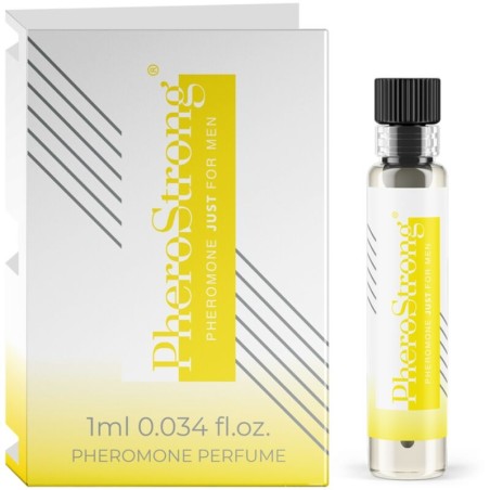 PHEROSTRONG - PARFUM AUX PHÉROMONES JUSTE POUR HOMMES 1 ML PHEROSTRONG - PARFUM AUX PHÉROMONES JUSTE POUR HOMMES 1 ML