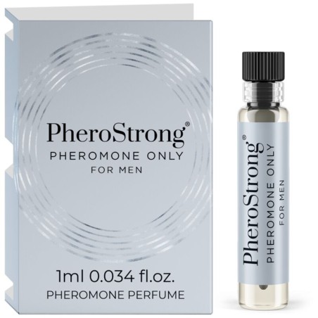 PHEROSTRONG - PARFUM AUX PHÉROMONES UNIQUEMENT POUR HOMMES 1 ML PHEROSTRONG - PARFUM AUX PHÉROMONES UNIQUEMENT POUR HOMMES 1 ML