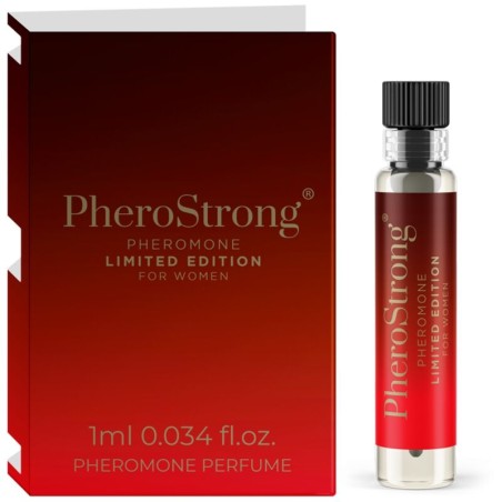 PHEROSTRONG - PARFUM AUX PHÉROMONES ÉDITION LIMITÉE POUR FEMME 1 ML PHEROSTRONG - PARFUM AUX PHÉROMONES ÉDITION LIMITÉE POUR FEMME 1 ML