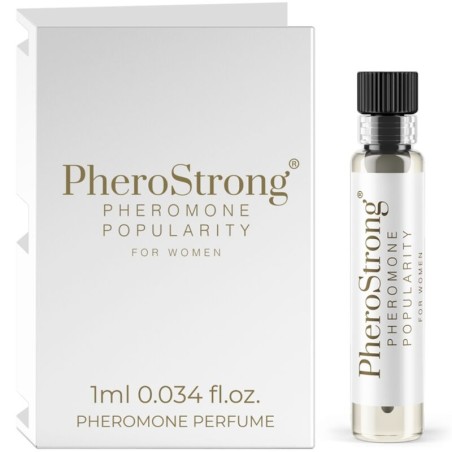 PHEROSTRONG - PARFUM PHÉROMONE POPULARITÉ POUR FEMME 1 ML PHEROSTRONG - PARFUM PHÉROMONE POPULARITÉ POUR FEMME 1 ML