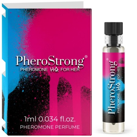 PHEROSTRONG - PARFUM PHÉROMONE HQ POUR ELLE 1 ML PHEROSTRONG - PARFUM PHÉROMONE HQ POUR ELLE 1 ML