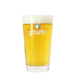 verre à bière Grisette 25 cl en verre conique pour déguster bières belges et autres styles
