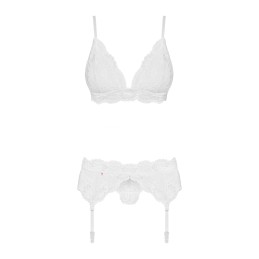 Ensemble 3 pièces - Blanc L/XL Ensemble 3 pièces - Blanc L/XL