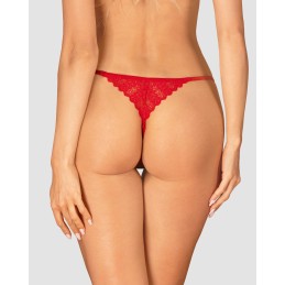 Ingridia string ouvert - Rouge XL/XXL