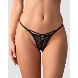 Iliosa string - Noir S/M