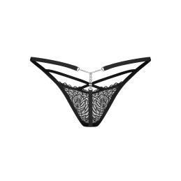 Iliosa string - Noir L/XL