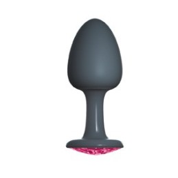 Plug Anal Bijou Geisha Ruby M - Noir et Rose M - Dorcel - Anal