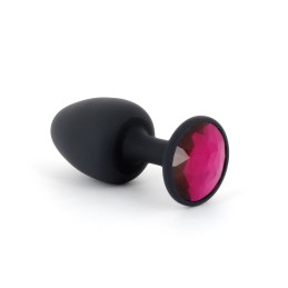 Plug Anal Bijou Geisha Ruby M - Noir et Rose M Plug Anal Bijou Geisha Ruby M - Noir et Rose M