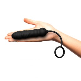 Plug anal et cockring Deep Seeker - Noir Taille unique - Dorcel - Anal