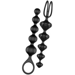 Chaénes Anales Satisfyer Love Beads 2 pcs - Noir  - Satisfyer - Anal