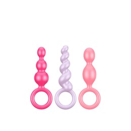Plug anal Satisfyer Booty Call 3 pcs - Multicolor  - Satisfyer - Anal