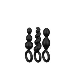 Plug anal Satisfyer Booty Call 3 pcs - Noir  - Satisfyer - Anal