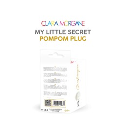 My little secret pompom plug - blanc Taille unique - Clara Morgane - Anal