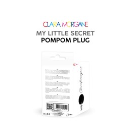 My little secret pompom plug - noir Taille unique - Clara Morgane - Anal