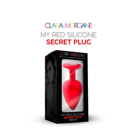 My red silicone secret plug medium Taille unique - Clara Morgane - Anal My red silicone secret plug medium Taille unique - Clara Morgane - Anal