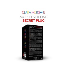 My red silicone secret plug medium Taille unique - Clara Morgane - Anal