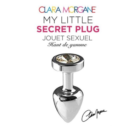 My little secret plug medium - Blanc Taille unique - Clara Morgane - Anal