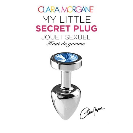 My little secret plug medium - Bleu Taille unique - Clara Morgane - Anal