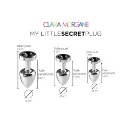My little secret plug small - Noir Taille unique