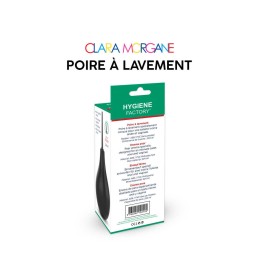 Poire é lavement Clara Morgane - Noir Taille unique - Clara Morgane - Anal