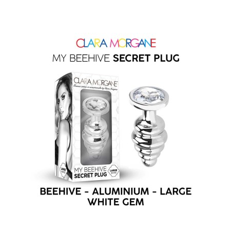 My Beehive Secret Plug - Blanc M - Clara Morgane - Anal