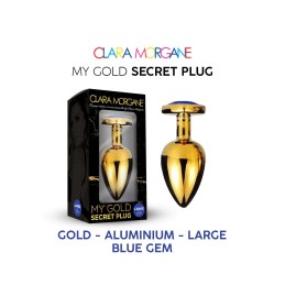 My Gold Secret Plug - Bleu L - Clara Morgane - Anal