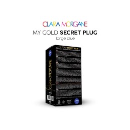 My Gold Secret Plug - Bleu L