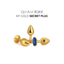 My Gold Secret Plug - Bleu L
