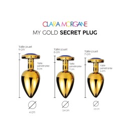 My Gold Secret Plug - Bleu L