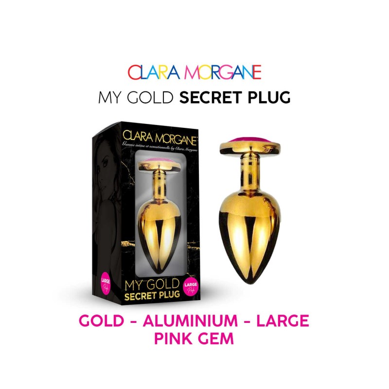 My Gold Secret Plug - Rose S - Clara Morgane - Anal My Gold Secret Plug - Rose S - Clara Morgane - Anal