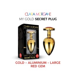 My Gold Secret Plug - Rouge M - Clara Morgane - Anal