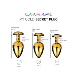 My Gold Secret Plug - Noir L My Gold Secret Plug - Noir L