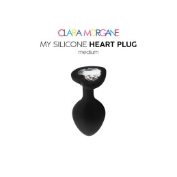 My Silicone Heart Plug - Noir S - Clara Morgane - Anal