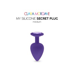 My Silicone Secret Plug - Purple S - Clara Morgane - Anal