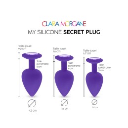 My Silicone Secret Plug - Purple L My Silicone Secret Plug - Purple L