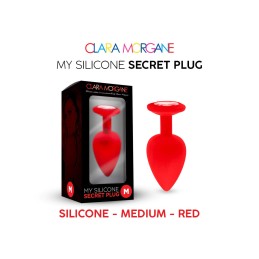 My Silicone Secret Plug - Rouge L - Clara Morgane - Anal