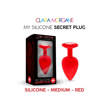 My Silicone Secret Plug - Rouge L - Clara Morgane - Anal