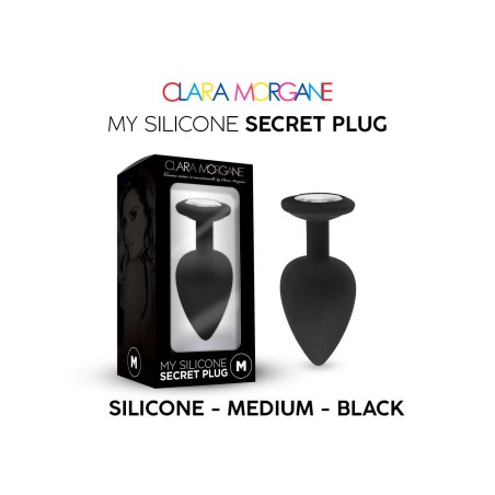 My Silicone Secret Plug - Noir S - Clara Morgane - Anal