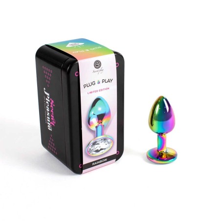 Plug anal secret play - Rainbow metal S - Secret Play - Anal Plug anal secret play - Rainbow metal S - Secret Play - Anal