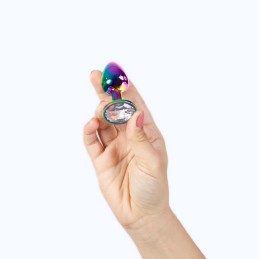 Plug anal secret play - Rainbow metal S Plug anal secret play - Rainbow metal S