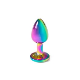 Plug anal secret play - Rainbow metal S Plug anal secret play - Rainbow metal S