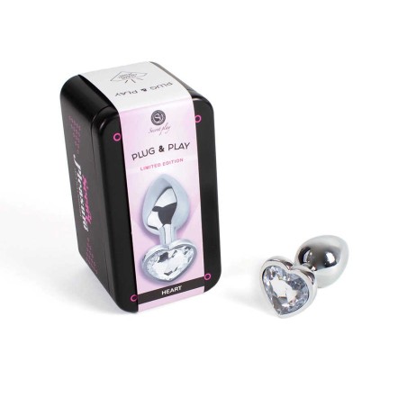 Plug anal secret play - Coeur crystal S - Secret Play - Anal Plug anal secret play - Coeur crystal S - Secret Play - Anal