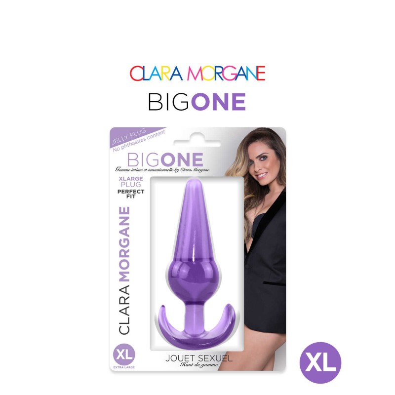 Big One Clara Morgane Purple (XL) Taille unique - Clara Morgane - Anal Big One Clara Morgane Purple (XL) Taille unique - Clara Morgane - Anal
