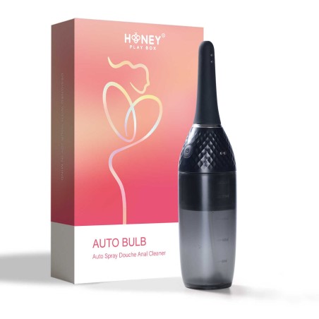 Auto Bulb - Nettoyeur anal automatique - Noir  - Honey Play box - Anal Auto Bulb - Nettoyeur anal automatique - Noir  - Honey Play box - Anal