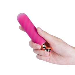 Rose twister - Plug anal vibrant télécommandé - Rose